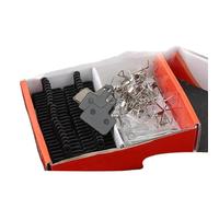 Générique Compatible for Shimano, Compatible for SRAM 25 Paires de Plaquettes de Frein à Disque hydrauliques en matériaux Mixtes VTT vélo de Route B01S(LE-03 Resin)