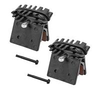 Générique Compatible for Shimano, Compatible for Tektro DYISLAND Plaquettes de Frein à Disque de Refroidissement en résine-Plaquettes de freinage de vélo dissipant la Chaleur(2pairs Cooling Resin)