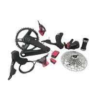 Générique Compatible for SRAM APEX AXS 1x12 Vitesses, Ensemble de Transmission vélo en Gravier, Accessoires Larges(SRAM Wide BSA,172.5MM_3MM_42T)
