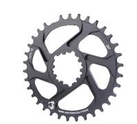 Générique Compatible for SRAM XX1 NX, Compatible for RACEWORK VTT Plateau Large étroit à décalage de 3/6 mm (32T/34T/36T/38T) Pédalier à 3 boulons(6 Degree 34T)