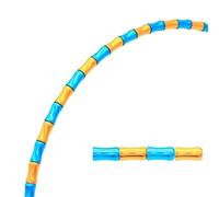 Générique Compatible for vélo Pliant 14 16 20 Pouces VTT 700C vélo de Route 2M boîtier de câble de Changement de Frein en os de Poisson(Gold Blue)