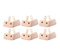 Générique Compatibles avec Les Plaquettes de Frein à Disque en métal fritté Shimano MT200 M535 adaptées à B01S B05S, pièces de Frein de vélo hydraulique VTT(Sintered 6Pairs)