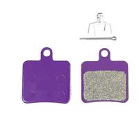 Générique Compatibles avec Les Plaquettes de Frein à Disque hydrauliques polymétalliques Shimano VXM Purple VTT B01S B03S B05S 4 Paires(Purple 11D)