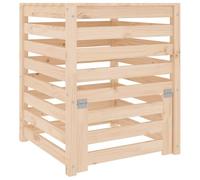 Générique Composteur 63,5x63,5x77,5 cm Bois Massif de pin,Maison & Jardin, Pelouses & Jardins, Jardinage, Compostage, Composteurs, Brun (Poids 14.07KG)