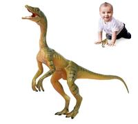 Générique Compsognathus Dinosaurier Figur Realistisches Modell Spielzeug aus Massivem PVC Jurassic Dinosaurier für Kinder & Sammler Pädagogisches Spielzeug