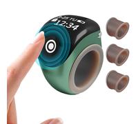 Générique Compteur à Manuel pour Doigt - Bague Légère Et Précise Connectée À L'Application | Mini Compteur À Doigt,Pour Comptage en Intérieur Extérieur Marche Golf Mathématiques Salle de Classe