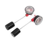 Générique Compteur Automobile 2pcs pour Réservoir de Générateur Essence Tige Flotteur Cylindrique en Acrylique, Indicateur de Niveau Carburant Précis pour Générateurs à Gaz