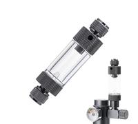 Générique Compteur De Bulles Có2 pour Aquarium - Ensemble Anti-Retour Et Compteur De Bulles, Tête Simple/Double pour Réglage Précise du Có2 dans Les Aquariums Plantés, Construction en PP Et
