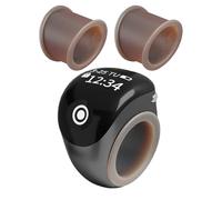 Générique Compteur De Doigts À Cliquet - Bague Légère Et Précise Connectée À L'Application - Anneau De Comptage Manuel | Pour Intérieur Extérieur Quotidien Golf Mathématiques Salle De xercice