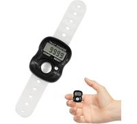Générique Compteur de Doigts Clicker Compteur de Lignes Mini Compteur de Mains, Affichage LCD à 5 Chiffres pour Inventaire, Sports, Marketing, Golf