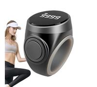 Générique Compteur De Doigts, Modèle De Bouton Rechargeable Smart Ring | Grand Écran, Rappel Électronique De 15g, Accessoire De des Clics De Précision pour Un Usage Quotidien, des Occasions Spéciales