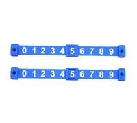 Générique Compteur De Scores De Baby-Foot - 2PCS | Mini De Score De Hockey, Indicateur À 10 Chiffres pour Tables Standard, des Objectifs, Dispositif D'enregistrement des Points en Plastique, Pièce