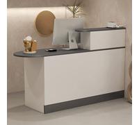 Générique Comptoir Caisse avec Tiroir de Rangement, Comptoir Accueil Moderne, Caisse for Bureau a Domicile, Salon de Coiffure, Boutique, Petite Entreprise