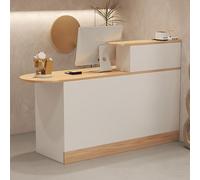 Générique Comptoir Caisse avec Tiroir de Rangement, Comptoir Accueil Moderne, Caisse for Bureau a Domicile, Salon de Coiffure, Boutique, Petite Entreprise
