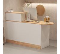 Générique Comptoir Caisse avec Tiroir de Rangement, Comptoir Accueil Moderne, Caisse for Bureau a Domicile, Salon de Coiffure, Boutique, Petite Entreprise