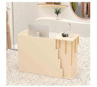 Générique Comptoir d'accueil Moderne et Compact pour Salon de beauté et supermarché - Bureau de Caisse Moderne, mobilier de réception pour Bureau et Salon (A2, 80 cm / 31,4 po)