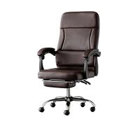 Générique Computer Desk Chair with Wheels,Rotating Office Chair with Foot Pedal,Ergonomic with Handle,Maximum Load Capacity 440 Lbs(Color 1)