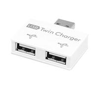 Générique Concentrateur répartiteur USB | Convertisseur de Charge Multi-Ports | Fournitures d'extension de Charge permettant de Gagner du Temps pour la Maison, la Voiture, l'école et Les Voyages