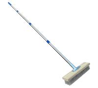 Générique Concrete Brush - Stiff Bristle | Patio Scrubber - Balai Brosse Extérieur | Cepillo Para Hormigón | Scopa per Esterni | 2026 Pro | Moss Remover | Garden Weeds Algae | Heavy Duty | Red