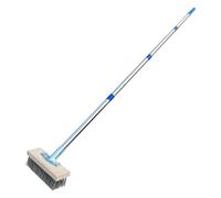 Générique Concrete Brush - Stiff Bristle | Patio Scrubber - Balai Brosse Extérieur | Cepillo Para Hormigón | Scopa per Esterni | 2026 Pro | Moss Remover | Garden Weeds Algae | Heavy Duty | Red