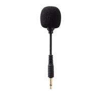 Générique Condenser Microphone, Mini Flexible Voice Recording Miccs | Flexible 360° Bent Design, Clear Sound Pickup, Compact Audio Recording Miccs for Desktop, Computer and Voice Use