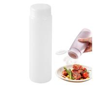 Générique Condiment Bottles - Food Grade PP 600ml | Empty Seasoning Storage Containers, Portable Powder Dispenser Bottles, Kitchen Salt Pepper Organizer Jars | Kitchen Storage