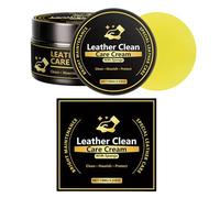 Générique Conditioner and Restore - Protection Cleaning Stain Removal Safe Balm | Natural Leather Cream | Protection Cream for Sofas Seats Bags Vehicle Indoor Outdoor Garages