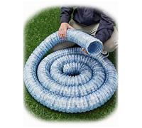 Générique Conduit d’évacuation de 80 mm de Section, Canal à Infiltration légère, Tube Souterrain Adaptable, Drain français Flexible adapté aux aménagements Routiers(600 cm)