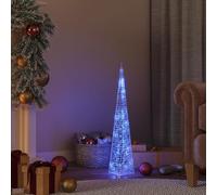 Générique Cône Lumineux décoratif à LED Acrylique Bleu 60 cm,Maison & Jardin,Décorations,Décorations de Noël & saisonnières,Éclairage de Noël,Blue,0.73KG,328957