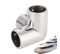 Générique Connecteur 3 Voies pour Garde-Corps De Bateau - Douille De Fourche en T en Acier Inoxydable, Matériel, Raccord Résistant À La | Yacht Garde-Corps Tuyauterie Quai Clôture