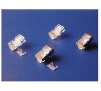 Générique - Connecteur 8/8 RJ45 Cat 5 - sachet d' 50 - Connecteur RJ45 non blindé CAT.5, 50 microns