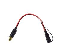 Générique Connecteur à dégagement Rapide du câble de Prise 14AWG, 30cm | Câble de connecteur d ' alimentation DIN, fil épais 14AWG, rallonge pour accessoires d ' entretien de batterie de