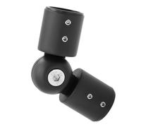 Générique Connecteur d'angle en Acier Inoxydable pour Tringles à Rideaux Robustes, Support Coudé Accessoire Vis pour Tringles Lourdes, pour Salle de Bain Couleur Aléatoire