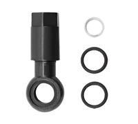 Générique Connecteur de Durite de Frein pour Vélo - Insert de Remplissage pour de Frein - Connecteur Hydraulique Polyvalent pour Vélo Route Randonnée Garage Travail Course Camping