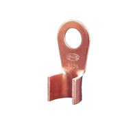 Générique Connecteur de fil Non isolé, bornes OT en cuivre, bornes de câble électrique nu, cosse, anneau de batterie, borne à sertir 10-400A, 20/80 pièces(20A,20pcs)