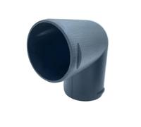 Générique Connecteur de Sortie coudé Tuyau d'air en Plastique Forme L, 42mm, adapté for Webasto, aux Accessoires Chauffage Voiture stationnement Diesel Eberspaecher(42mm-WTLDJ-3PCS)