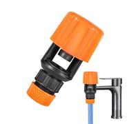 Générique Connecteur de Tuyau, Robinet pour Outil d'irrigation et d'arrosage, Connecteur de Robinet d'eau de Tuyau de d'arrosage, Pièces et connecteurs de pour Jardin, terrasse