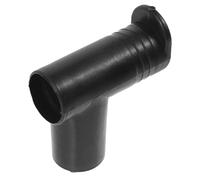 Générique Connecteur Embout de Portant à Vêtements Noir Joint Angle Droit pour Rack de Séchage Support Stable et Robuste pour Barres de Penderie Accessoire pour Fixation de Tubes