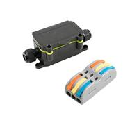 Générique Connecteur étanche IP68 Professionnel, Bloc de bornes de Fil à 2/3 / 4/5 cœurs pour environnements Difficiles et Applications industrielles, Lien de câble
