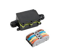 Générique Connecteur étanche IP68 Professionnel, Bloc de bornes de Fil à 2/3 / 4/5 cœurs pour environnements Difficiles et Applications industrielles, Lien de câble