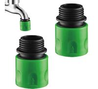 Générique Connecteur Femelle du Tuyau de Jardin - 2pcs Connecteurs Rapides Flexibles | Raccords de déconnexion d'eau pour l'arrosage et l'usage extérieur