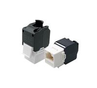 Générique Connecteur Rj45 Keystone blindé Cat 6A/6/7 F/UTP, Module en alliage de Zinc, insertion de réseau LAN sans outil, 2 à 50 pièces(3PCS,Cat6A UTP)