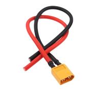 Générique Connecteur XT60,Connecteur XT60 Fiche Câble | Fiches Mâle Femelle avec Fil pour Panneau Solaire Camping-Car Modélisme Batterie Voiture