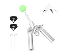 Générique Connector Plug - 6.3inch Canopy Top Plugs, Flexible Stainless Steel Sheds Accessories, Tent Canopy Replacement Parts for Camping Garden Patio Yard Deck Porch RV Home Campfire Mountain Lawn