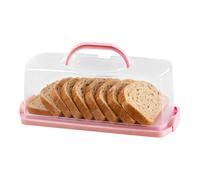 Générique Conservation du, Vitrine de Présentation Toast Rectangulaire, Boîte De Transport Pour Gâteaux Dotée D'une Poignée, Destinée À L'Armoire De Boulangerie Domestique Sur