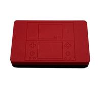 Générique Console De Jeu Organizer Bag éTui De Protection Antichoc Housse De Protection dans La Main Cas De Console De Jeu pour Anbernic RG DS BoîTe De Rangement (Red Top with Black Bottom)