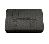 Générique Console De Jeu Organizer Bag éTui De Protection Antichoc Housse De Protection dans La Main Cas De Console De Jeu pour Anbernic RG DS BoîTe De Rangement (Noir translucide)