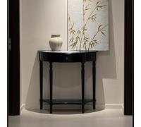 Générique Console de Rangement pour entrée, Table d'appoint étroite en Bois Massif avec étagère Ouverte, Design Moderne, Finition Naturelle, Largeur 101,6 cm (40 Pouces).