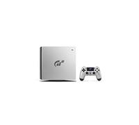 Sony Console PS4 Slim 1To Éd. Gran Turismo Silver – Gran Turismo Sport + Qui es-tu ? (télécharg.)