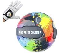 Générique Contatore Da Golf - ABS 3x3 Cm | Morsetto Segnapunti Golf Contatore Di Colpi Fino A 12 Con Reset A Tocco | Strumento Di Punteggio Portatile per Allenamento Torneo E USO Giornaliero